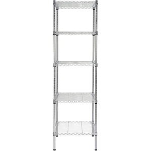 image:imageFinnhomy Heavy Duty 5 Tier Wire Shelving Unit 18x18x59inches 5 Shelves Storage Rack Metal Shelving with Thicken Steel Tube NSF Certified Chrome59HChrome